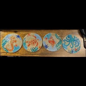 Set of 8 Ocean Themed coasters